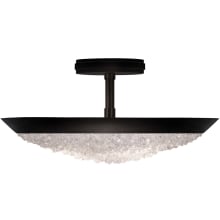 Arctic Halo 3 Light 20" Wide Semi Flush Bowl Ceiling Fixture