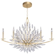 Lily Buds 6 Light 48" Wide Crystal Chandelier