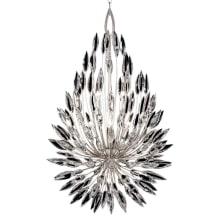 Lily Buds 6 Light 24" Wide Crystal Chandelier