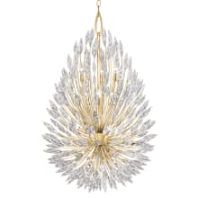 Lily Buds 12 Light 34" Wide Crystal Chandelier