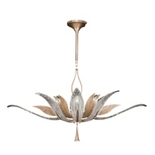 Plume 8 Light 40" Wide Crystal Chandelier