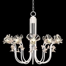 Azu 10 Light 36" Wide Crystal Abstract Chandelier