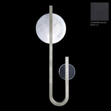 Selene 2 Light 36" Tall LED Wall Sconce with Shade