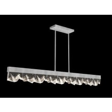 Strata 55" Wide LED Crystal Linear Pendant