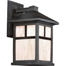 Craftsman / Mission 1 Light Outdoor Wall Sconce from the Dark Sky Collection