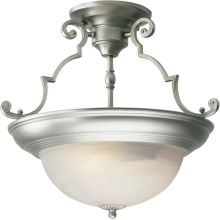 Semi-Flush Ceiling Fixture from the Close to Ceiling Collection