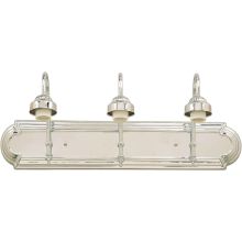 Functional 3 Light 24" Wide Bathroom Fixture from the Bath Collection