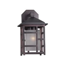 Single Light 12-1/2" High Outdoor Wall Sconce