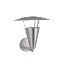 Single Light 11" High Outdoor Wall Sconce