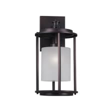Single Light 16" High Outdoor Wall Sconce