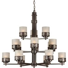 15 Light 3 Tier Chandelier