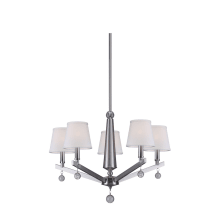 5 Light 23" Wide Chandelier