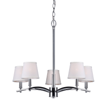 5 Light 24-3/4" Wide Chandelier