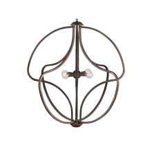 4 Light 26" Wide Chandelier