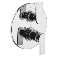 Vitrina 1/2" Thermostatic Valve Trim Only with Integrated Diverter and Volume Control - Less Rough In