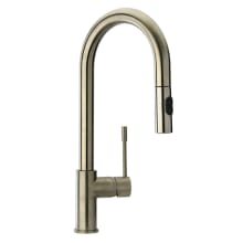 Kitchen 1.8 GPM Single Hole Pull Down Kitchen Faucet - Includes Escutcheon