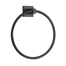 Scala 6-1/4" Wall Mounted Towel Ring