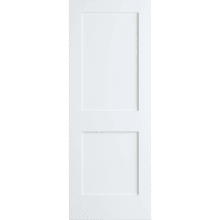 Shaker 36 Inch by 96 Inch Flat 2 Panel Interior Slab Passage Door