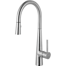 High-Arch Gooseneck Single Lever Handle Pull-Out Spray Kitchen Faucet