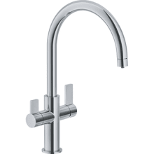 Ambient 1.75 GPM High Arch Full Spray Kitchen Faucet with Filtered Water Feature
