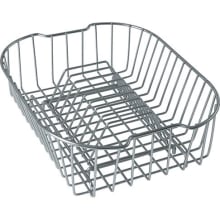 Compact Rectangular Wire Rinse Basket