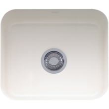 Cisterna 21-5/8" Undermount Single Basin Fireclay Kitchen Sink