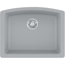 Ellipse 25" Undermount Single Basin Granite Kitchen Sink