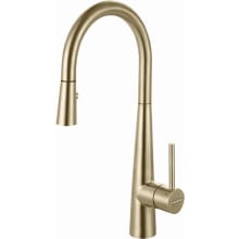 Steel 1.75 GPM Single Hole Kitchen Faucet