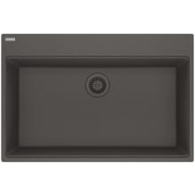 Maris 33" Drop In Single Basin Granite Kitchen Sink with Sanitized Treatment Technology