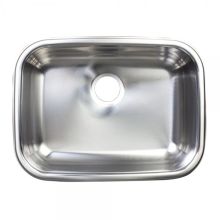 24" Single Basin Undermount Stainless Steel Kitchen Sink