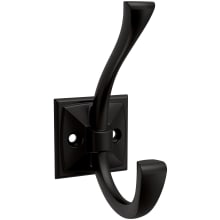 Ruavista 1-7/8 Inch Wide Coat and Hat Hook - Pack of 5