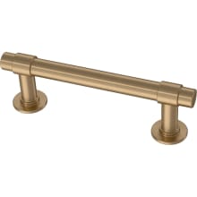 Straight Bar 3 Inch Center to Center Bar Cabinet Pull - Pack of 5
