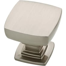 Parow 1-1/8 Inch Square Cabinet Knob - Pack of 5