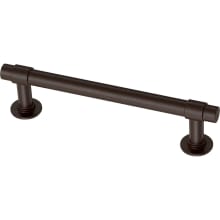 Straight Bar 4 Inch Center to Center Bar Cabinet Pull - Pack of 5