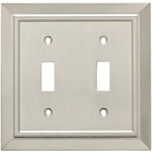 Classic Architecture Double Switch Wall Plate