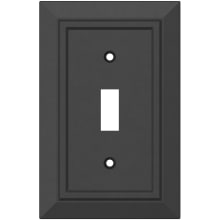 Classic Architecture Single Switch Wall Plate - Pack of 4