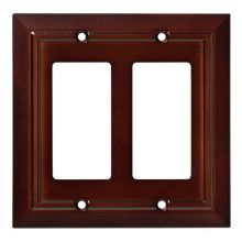 Classic Architecture Double Rocker / GFI Outlet Wall Plate