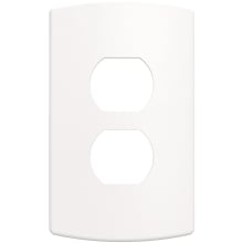 Soft Modern Single Duplex Outlet - Pack of 3