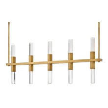 Cecily 10 Light 54" Wide LED Linear Chandelier