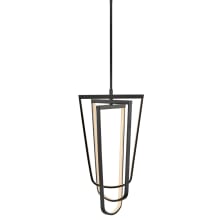 Onyx 15" Wide LED Abstract Pendant