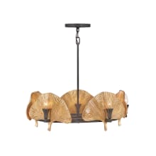 Cera 10 Light 28" Wide Taper Candle Style Chandelier