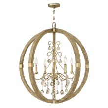 4 Light Chandelier From the Abingdon Collection