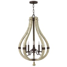 5 Light 1 Tier Candle Style Chandelier from the Middlefield Collection