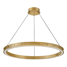 Althea 38" Wide LED Ring Chandelier