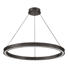 Althea 38" Wide LED Ring Chandelier