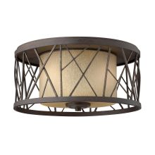 2 Light Flush Mount Ceiling Fixture from the Nest Collection