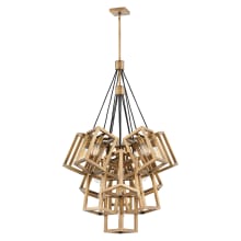 Ensemble 13 Light 32-1/2" Wide Abstract Chandelier
