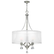 4 Light 1 Tier Chandelier from the Mime Collection