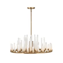 Trinity Light 27" Wide LED Pillar Candle Style Chandelier