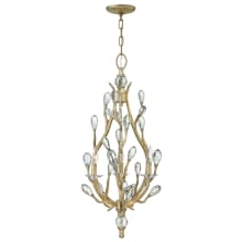 3 Light 1 Tier Candle Style Chandelier from the Eve Collection